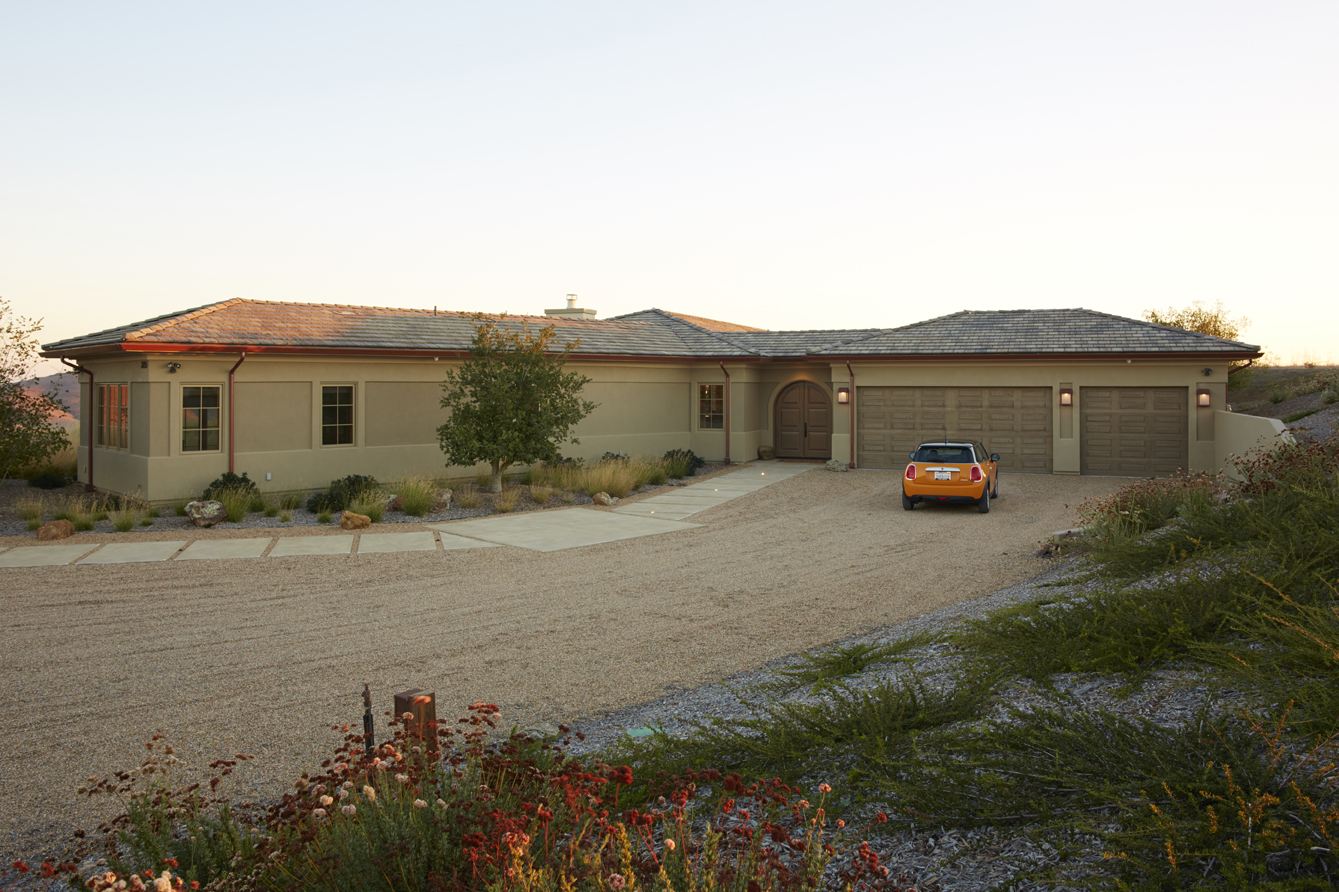 House exterior after