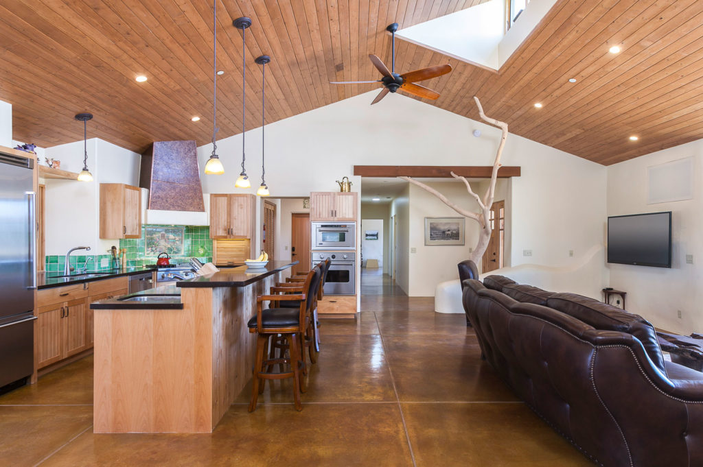 STRAW BALE CUSTOM HOME - SUSTAINABLE INDOOR COOLING - Santa Ynez, CA