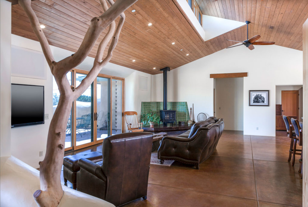 STRAW BALE CUSTOM HOME - SUSTAINABLE INDOOR COOLING - Santa Ynez, CA